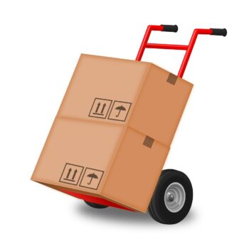 Moving cart, selling house, moving house, hand truck